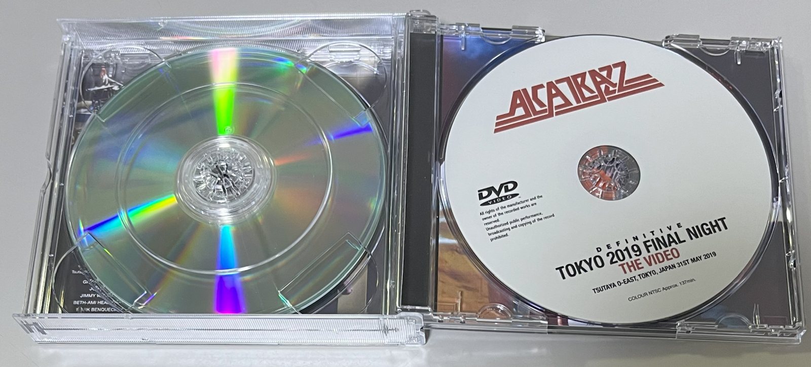 ALCATRAZZ / TOKYO 2019 FINAL NIGHT (2CDR+1DVDR) SHADES 1057