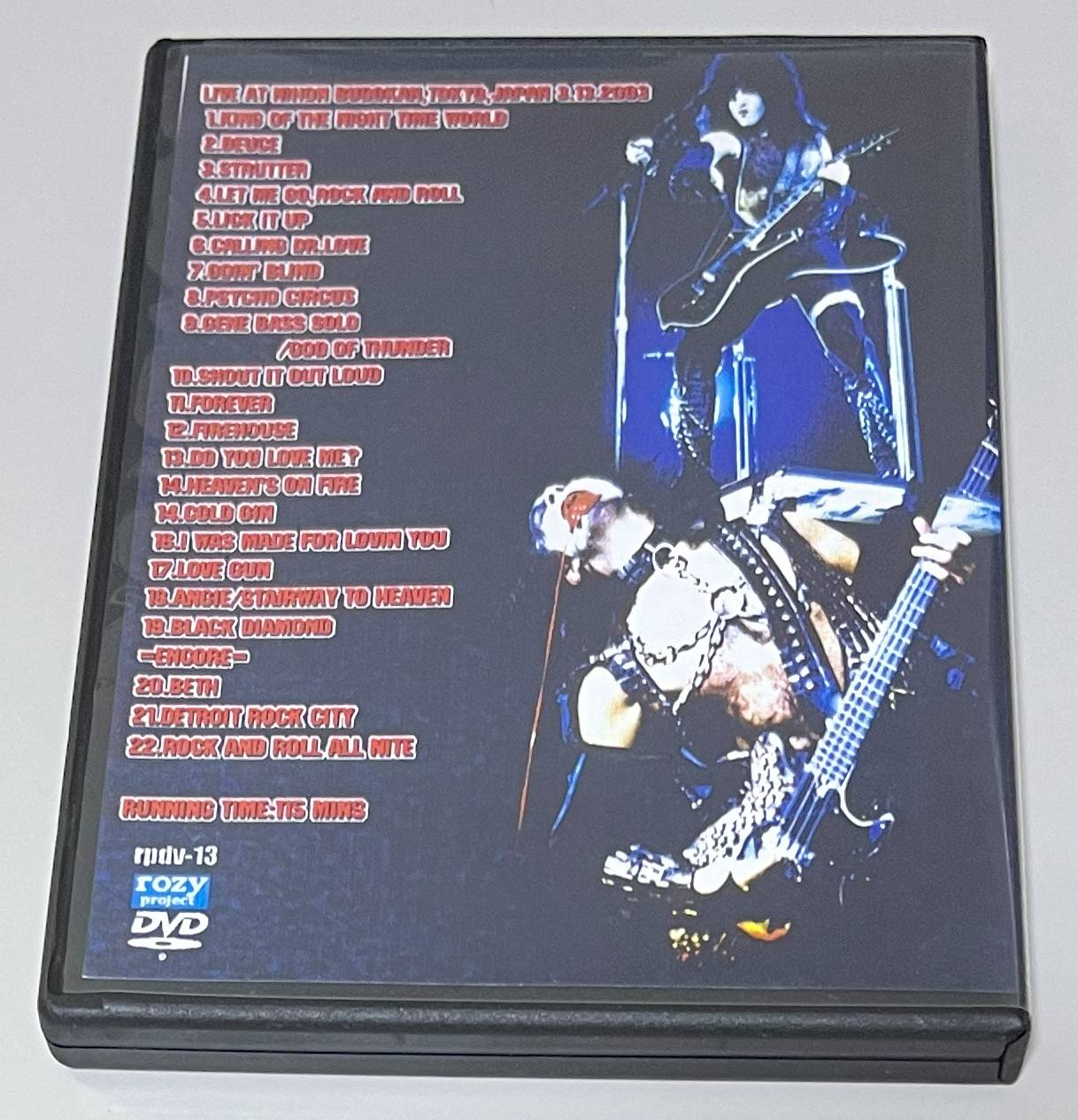 KISS / IN CONCERT 3.13.2003 (1DVD-R) ROZY PROJECT / RPDV-13
