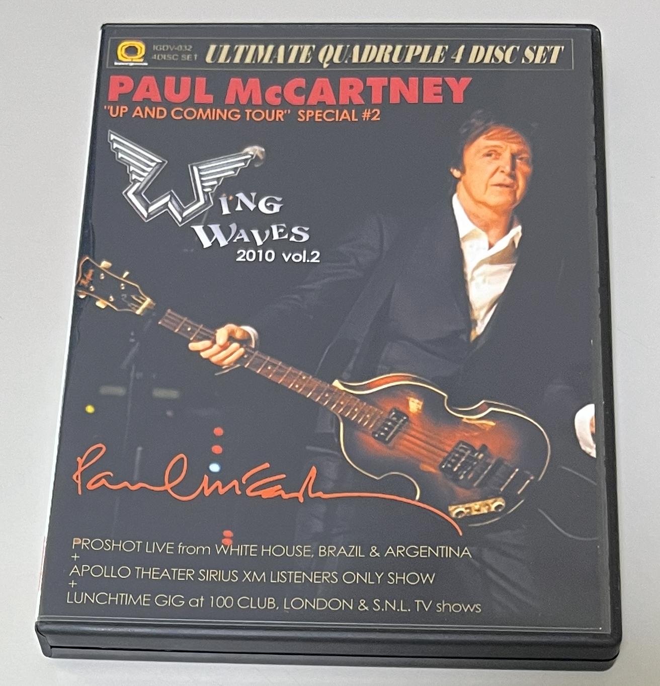 PAUL McCARTNEY / WINGS WAVES 2010 VOL.2 (4DVD-R) INNERGROOVE / IGDV-032