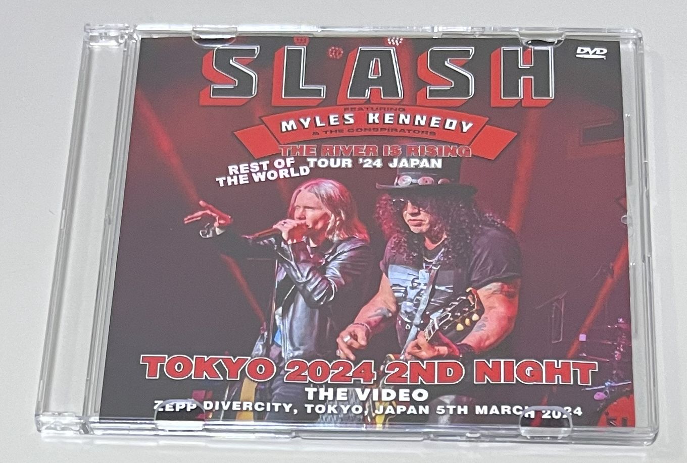 SLASH featuring MYLES KENNEDY & THE CONSPIRATPRS / TOKYO 2024 2ND NIGHT: THE VIDEO (1DVD-R) GIFT TITTLE