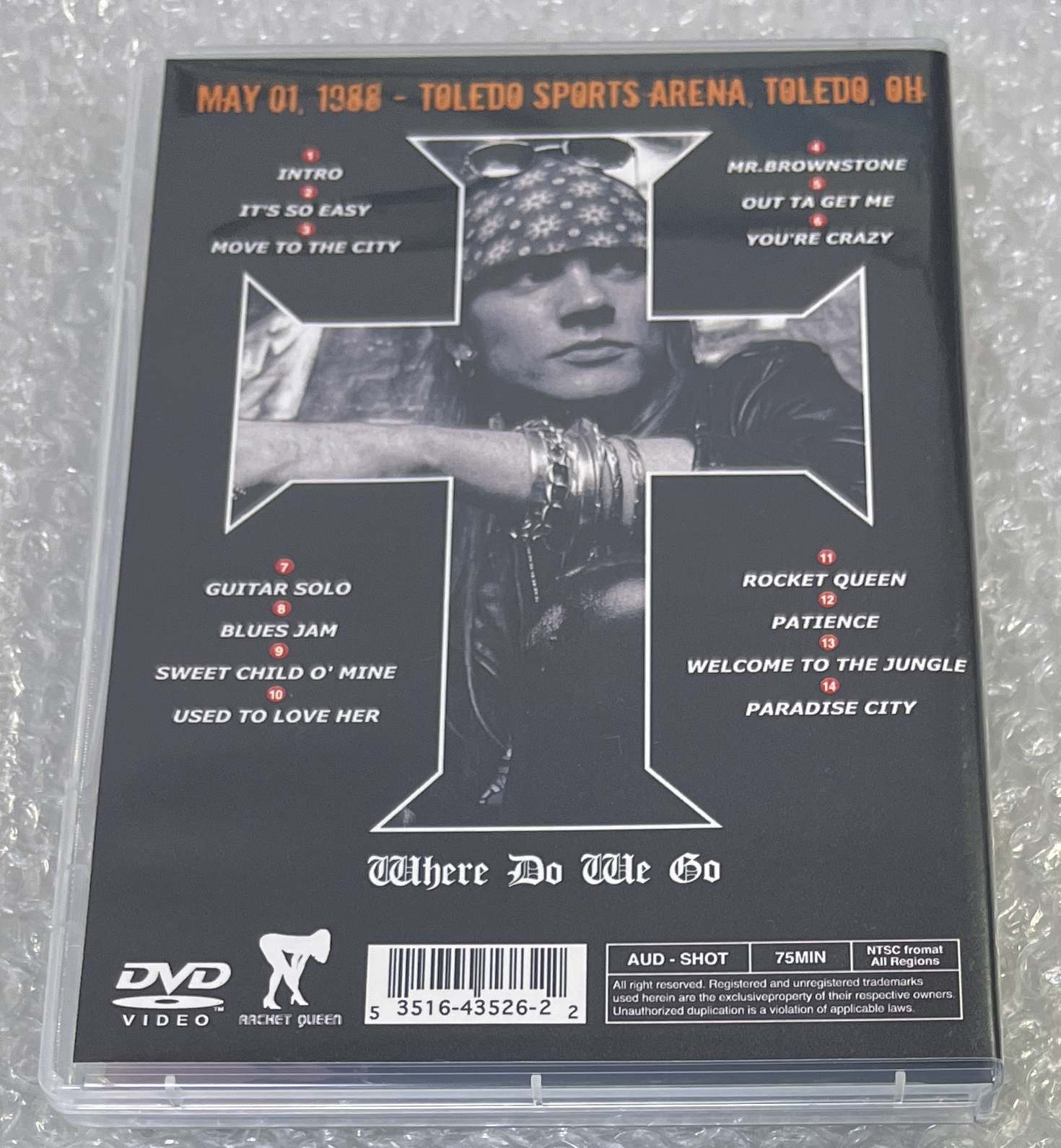 GUNS N' ROSES / LIKE A BULLET (1DVD-R) RACKET QUEEN / RQ-016