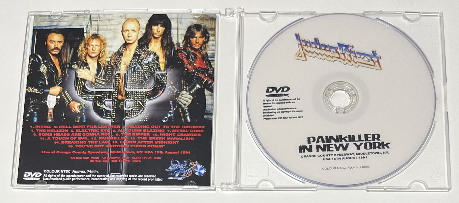 JUDAS PRIEST / PAINKILLER IN NEW YORK (1DVD-R) GIFT TITTLE