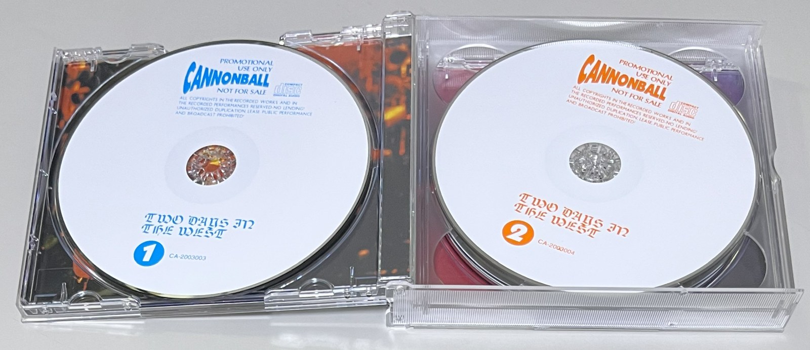 COVERDALE PAGE / TWO DAYS IN THE WEST (4CD) CANNONBALL / CA-2003003/4/5/6