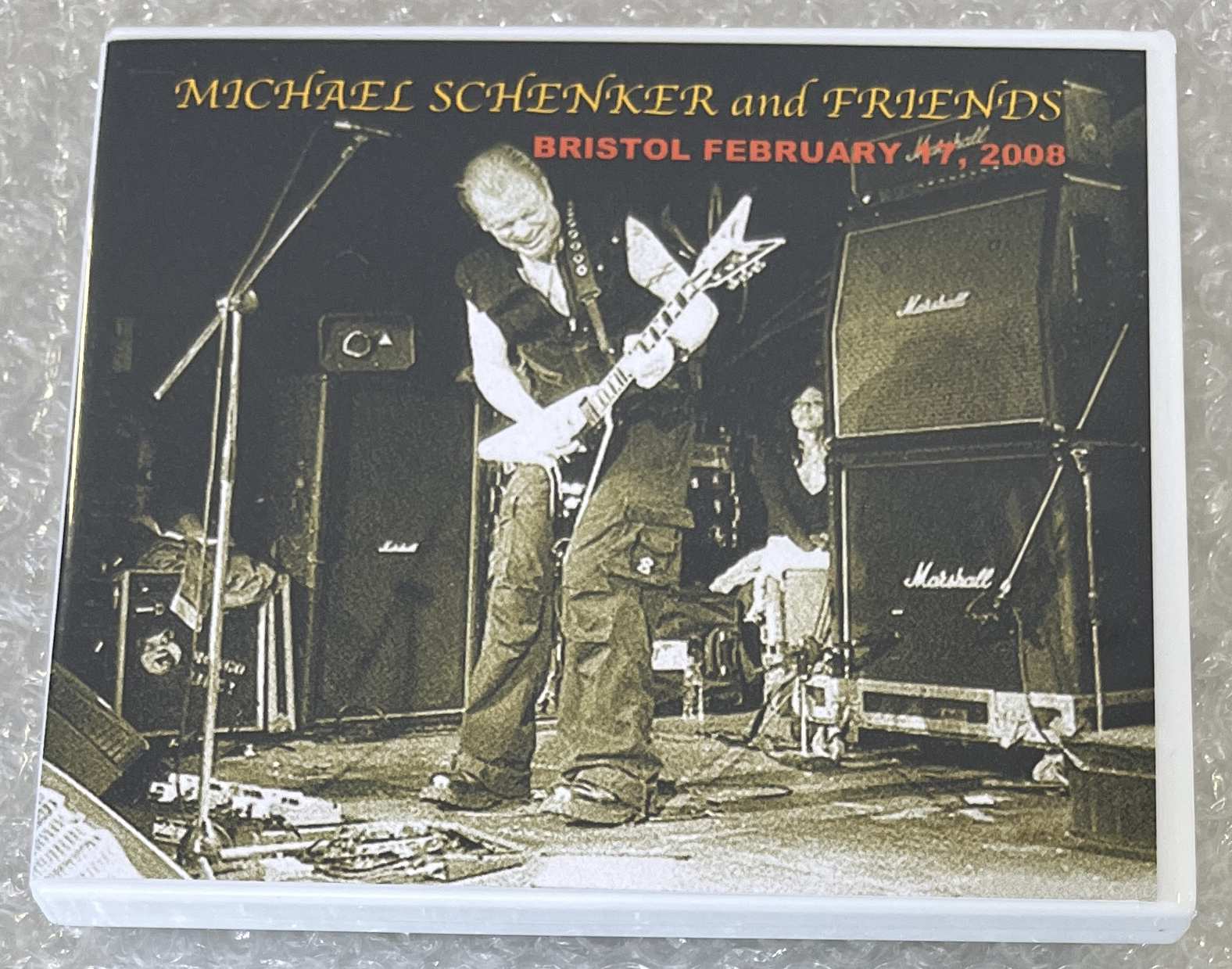 MICHAEL SCHENKER & FRIENDS / BRISTOL FEBRUARY 17, 2008 (1CD-R) BLUE-U 186