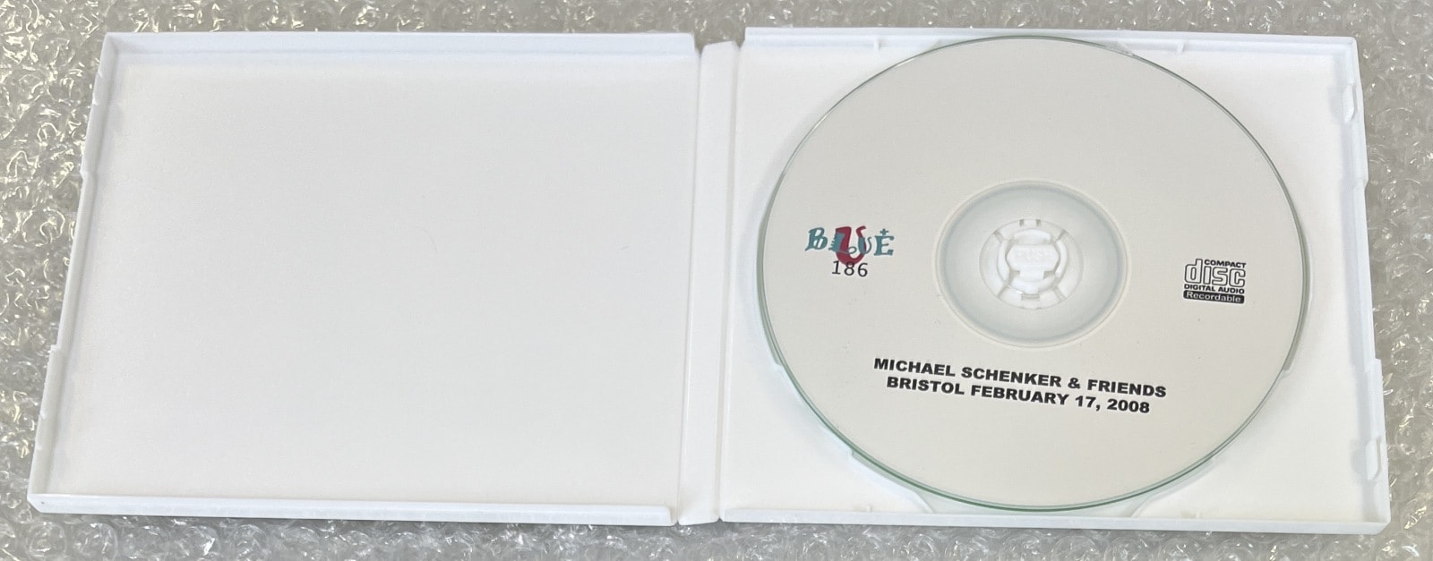 MICHAEL SCHENKER & FRIENDS / BRISTOL FEBRUARY 17, 2008 (1CD-R) BLUE-U 186