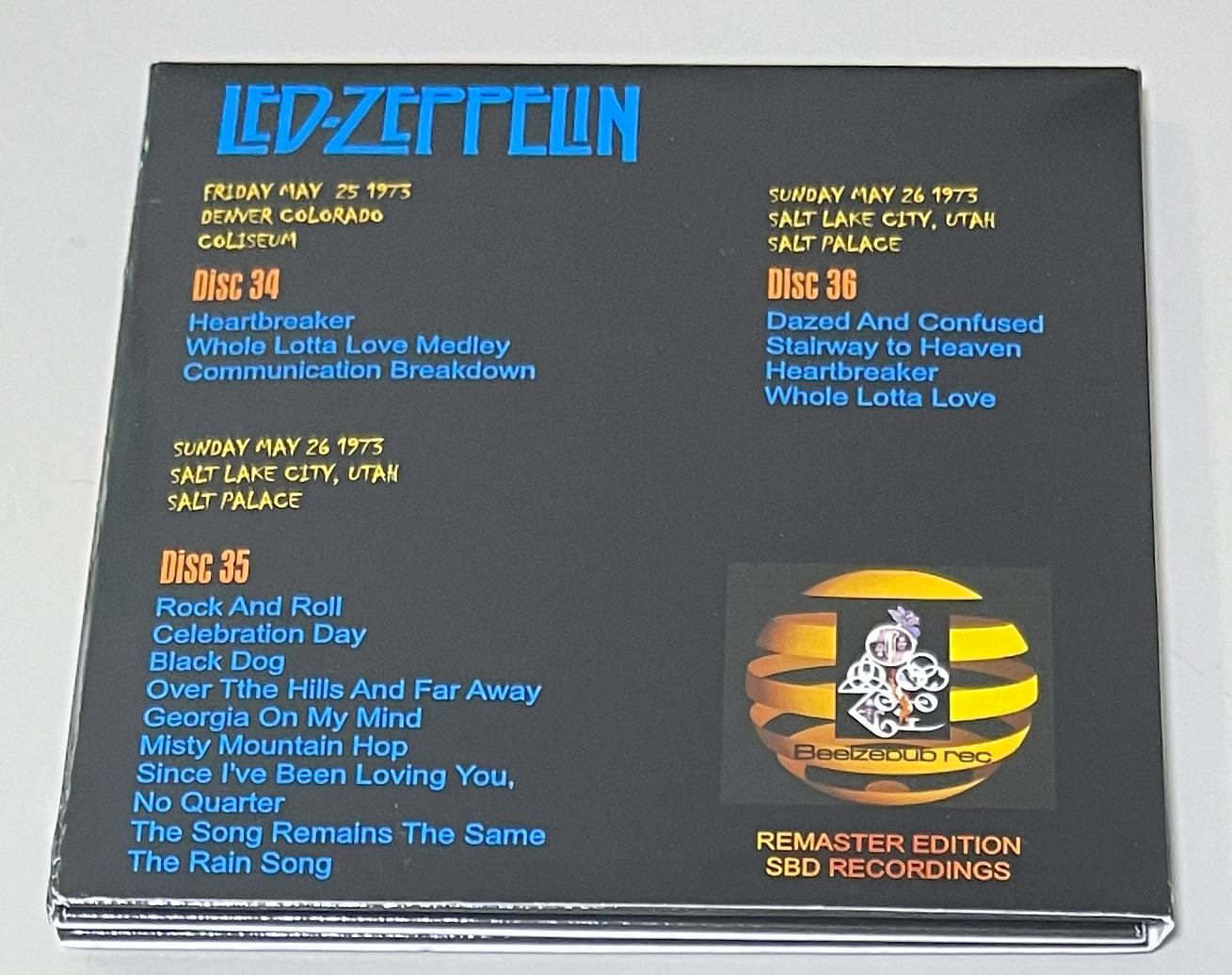 LED ZEPPELIN / ...IS GENIUS VOL.1 (3CD-R) BEELZEBUB REC / BSD 34/35/36
