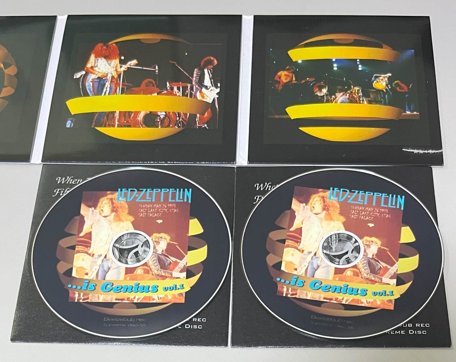 LED ZEPPELIN / ...IS GENIUS VOL.1 (3CD-R) BEELZEBUB REC / BSD 34/35/36