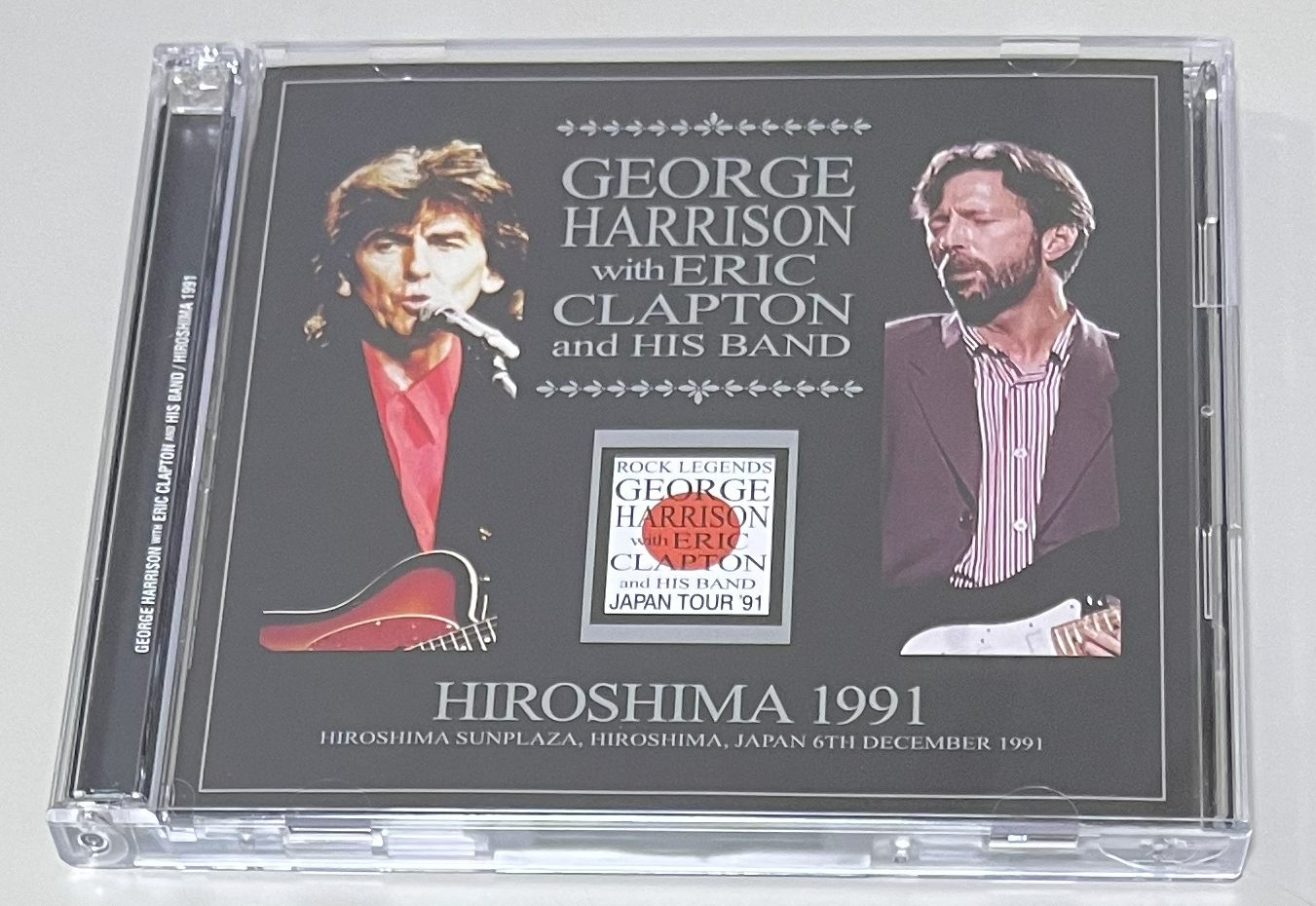 GEORGE HARRISON with ERIC CLAPTON and HIS BAND / HIROSHIMA 1991 (2CD) TRICONE 227/228