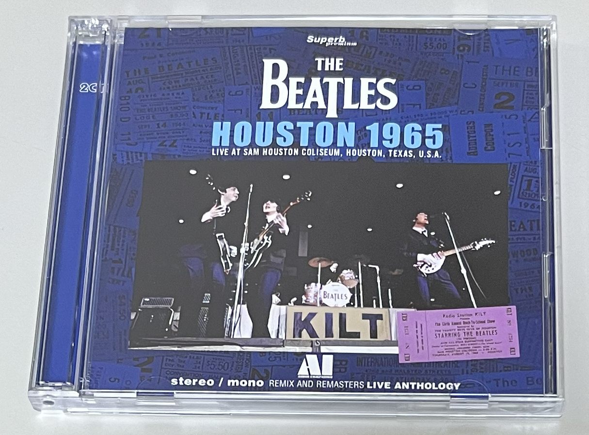 BEATLES / HOUSTON 1965 LIVE ANTHOLOGY (2CD) SUPERB PREMIUM / SPBLA0005D1/2