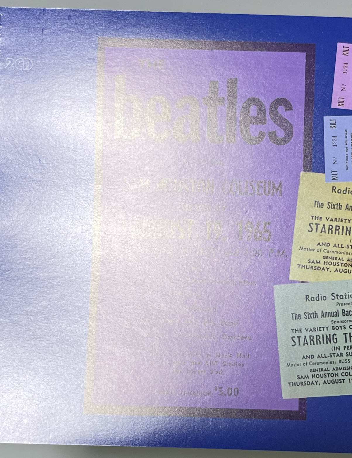 BEATLES / HOUSTON 1965 LIVE ANTHOLOGY (2CD) SUPERB PREMIUM / SPBLA0005D1/2