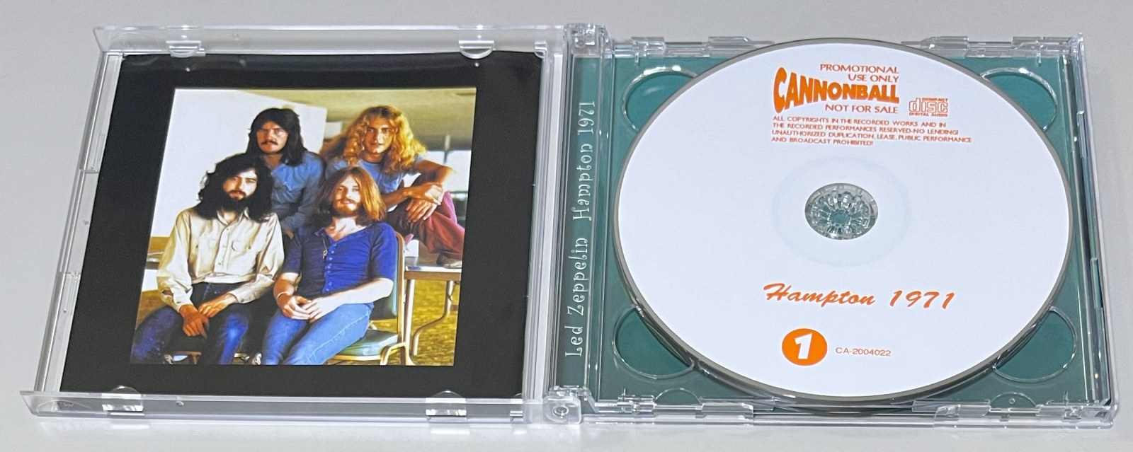 LED ZEPPELIN / HAMPTON 1971 (2CD) CANNONBALL / CA-2004022/23