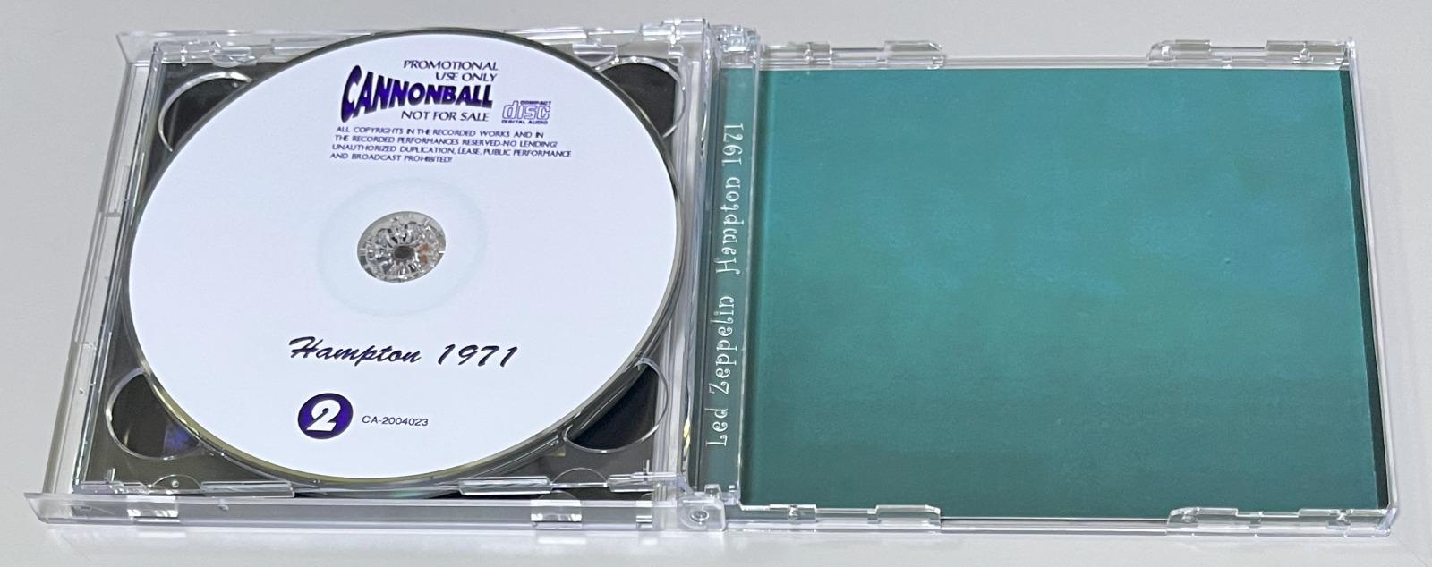 LED ZEPPELIN / HAMPTON 1971 (2CD) CANNONBALL / CA-2004022/23