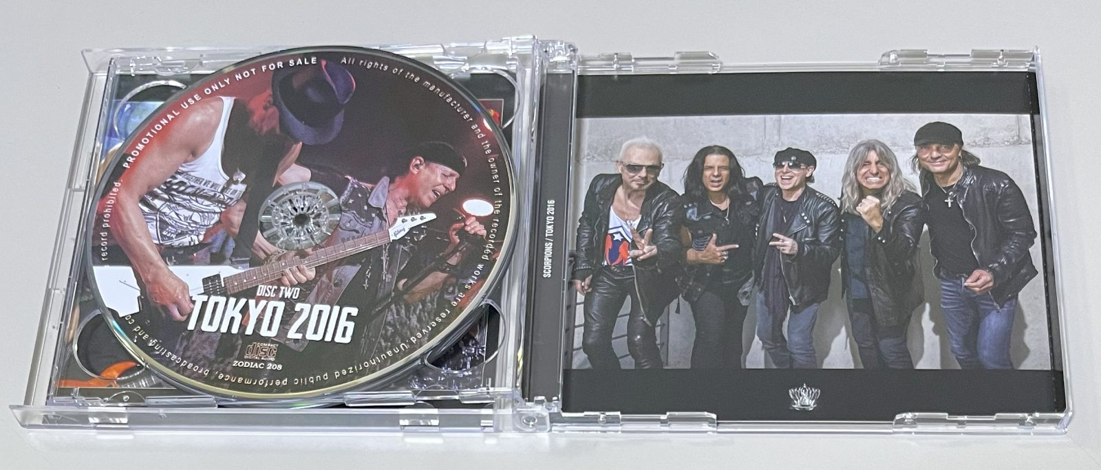SCORPIONS / TOKYO 2016 (2CD) ZODIAC 208