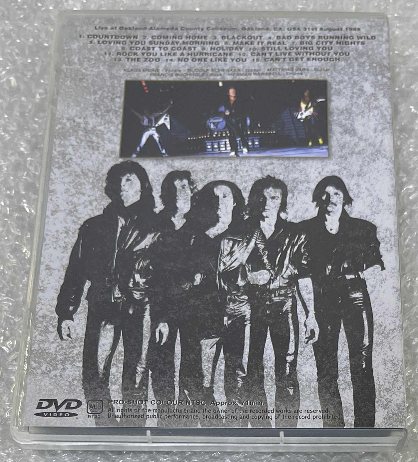 SCORPIONS / DAY ON THE GREEN 1985 (1DVD) NO LABEL