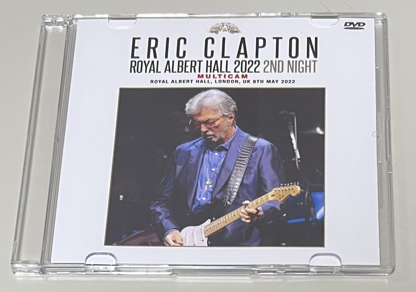 ERIC CLAPTON / ROYAL ALBERT HALL 2022 2ND NIGHT: MULTICAM (1DVD-R