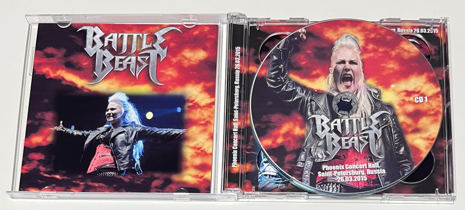 BATTLE BEAST / PHOENIX CONCERT HALL, SAINT-PETERSBURG, RUSSIA