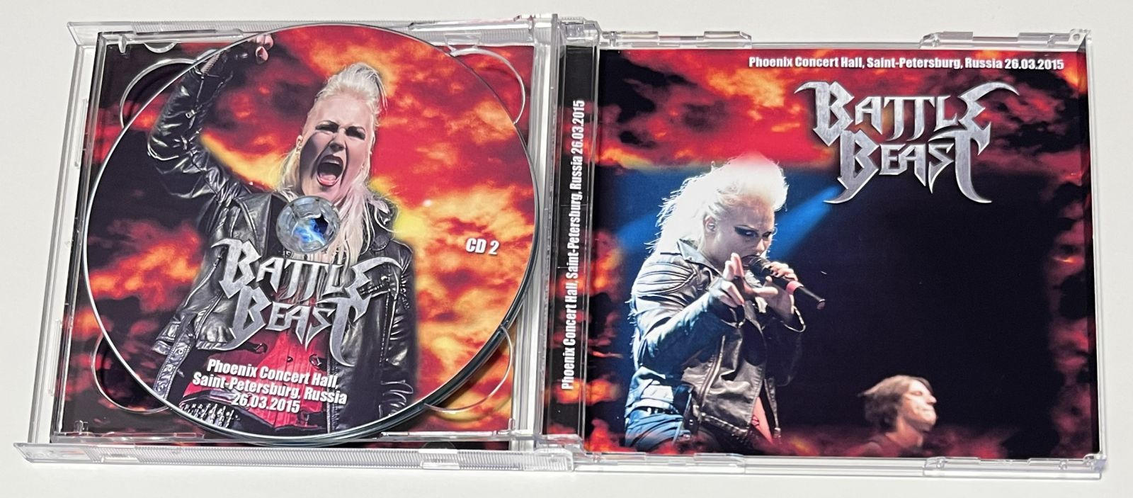 BATTLE BEAST / PHOENIX CONCERT HALL, SAINT-PETERSBURG, RUSSIA