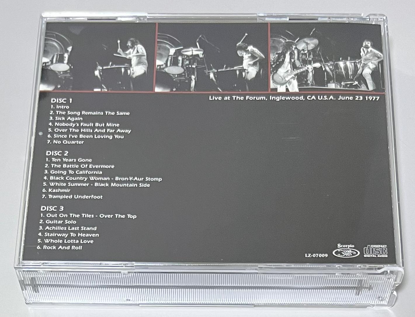 LED ZEPPELIN / FOR BADGEHOLDERS ONLY (3CD+1CDR) SCORPIO / LZ-07009