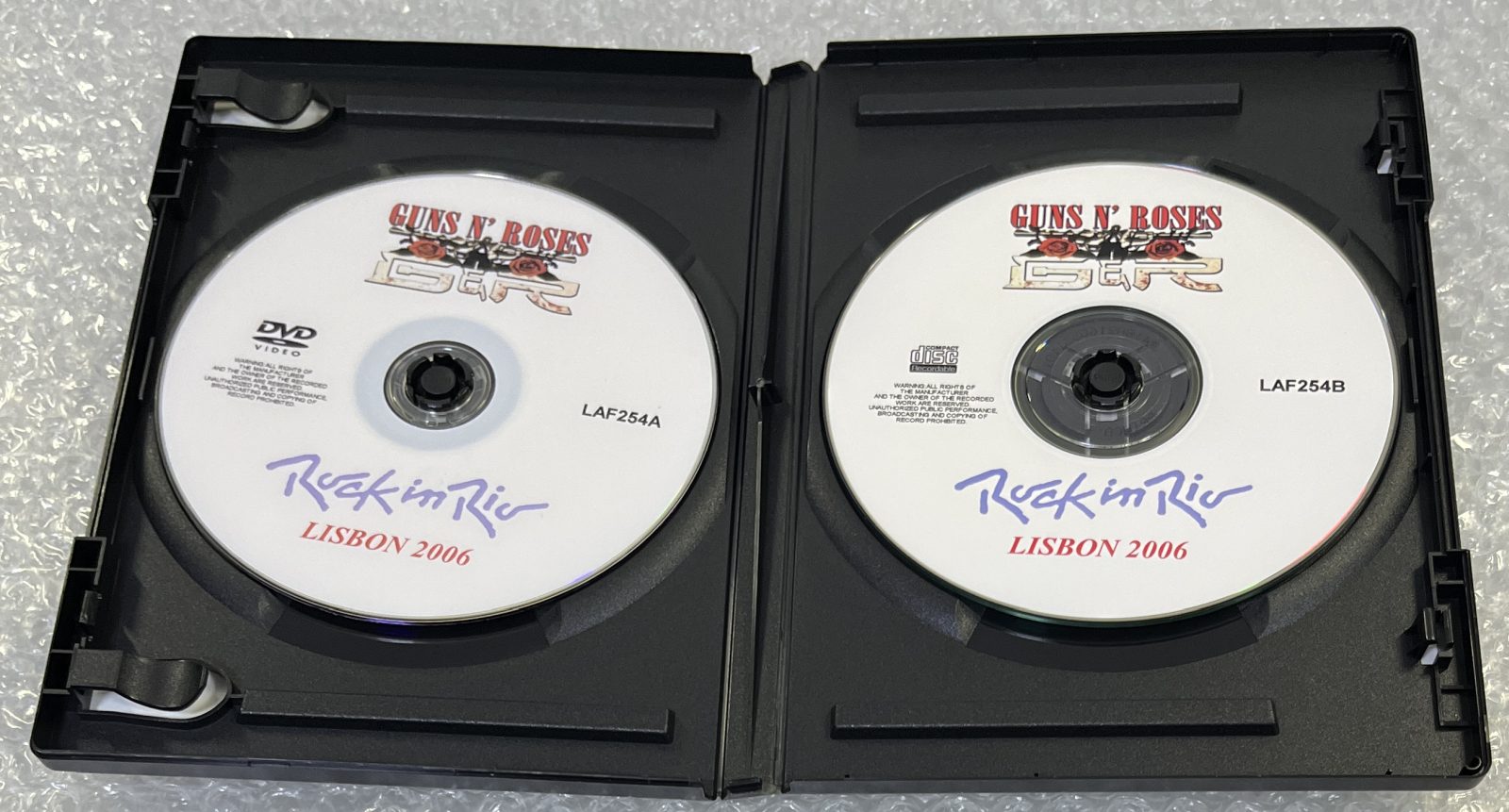 GUNS N' ROSES / ROCK IN RIO LISBON 2006 (1DVDR+1CDR) LOST AND FOUND / LAF254