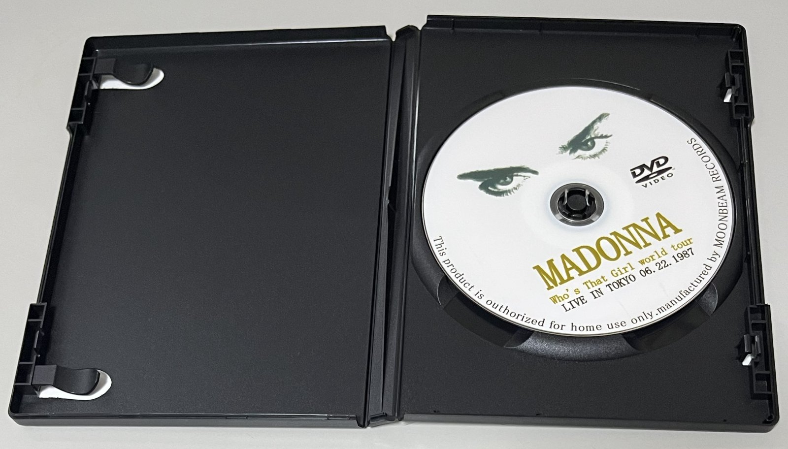 MADONNA / WHO'S THAT GIRL WORLD TOUR LIVE IN TOKYO 06.22.1987