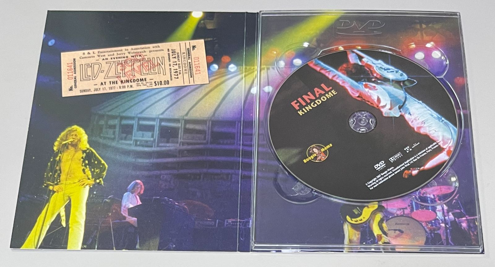 LED ZEPPELIN / FINAL KINGDOME (1DVD) BOOGIE MAMA
