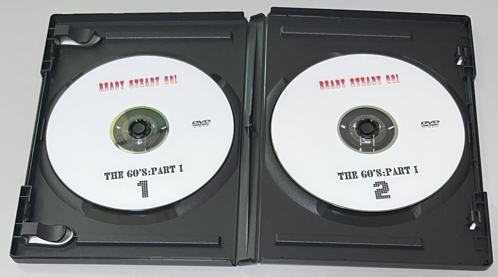 VARIOUS ARTISTS / READY STEADY GO!: THE 60'S - PART ONE (2DVD-R) NO LABEL