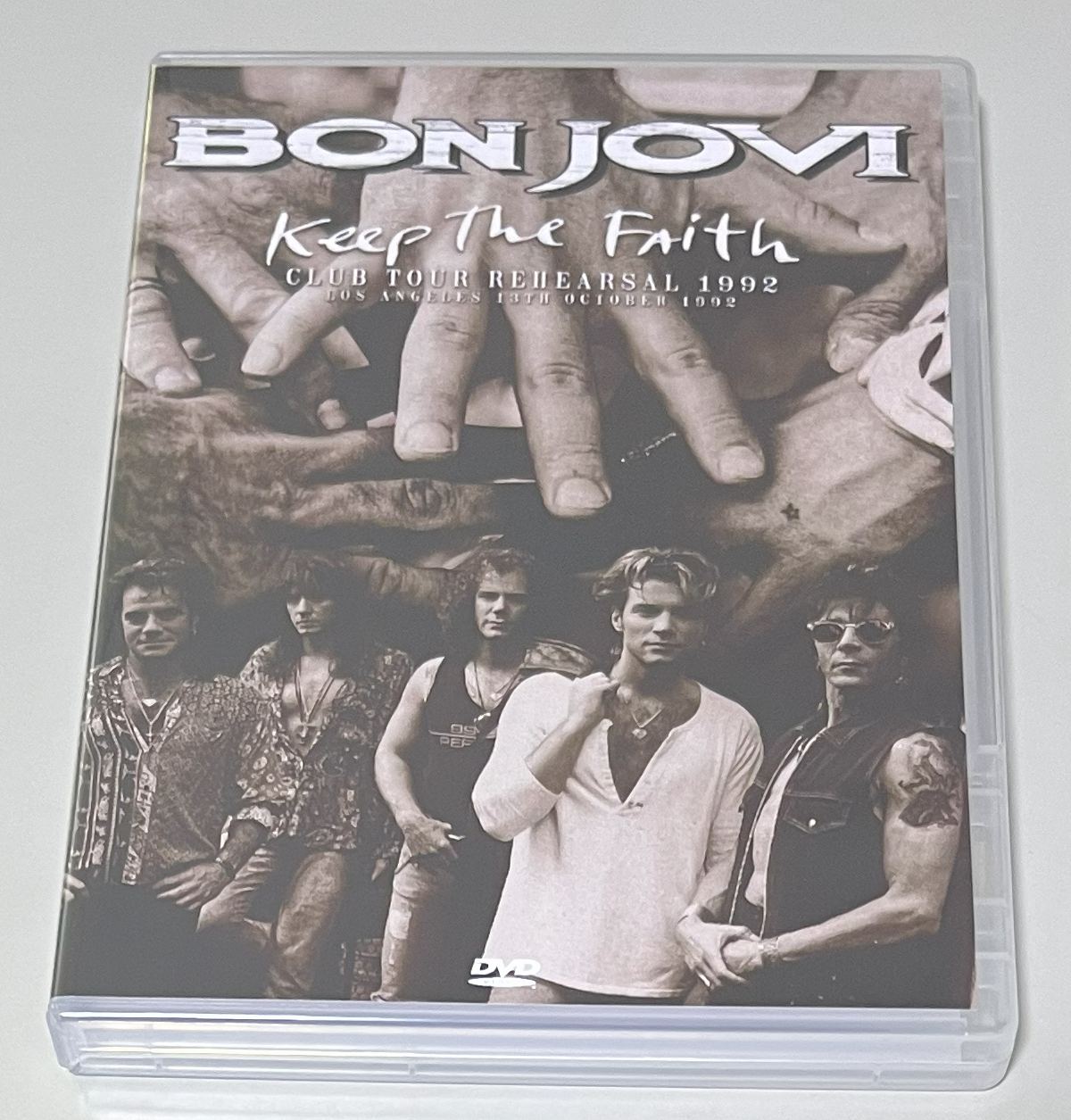 BON JOVI / KEEP THE FAITH: CLUB TOUR REHEARSAL REHEARSAL 1992 (1DVD-R) SHADES 2063