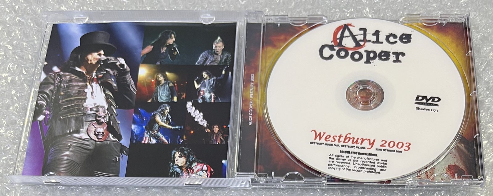 ALICE COOPER / WESTBURY 2003 (1DVD-R) SHADES 1173