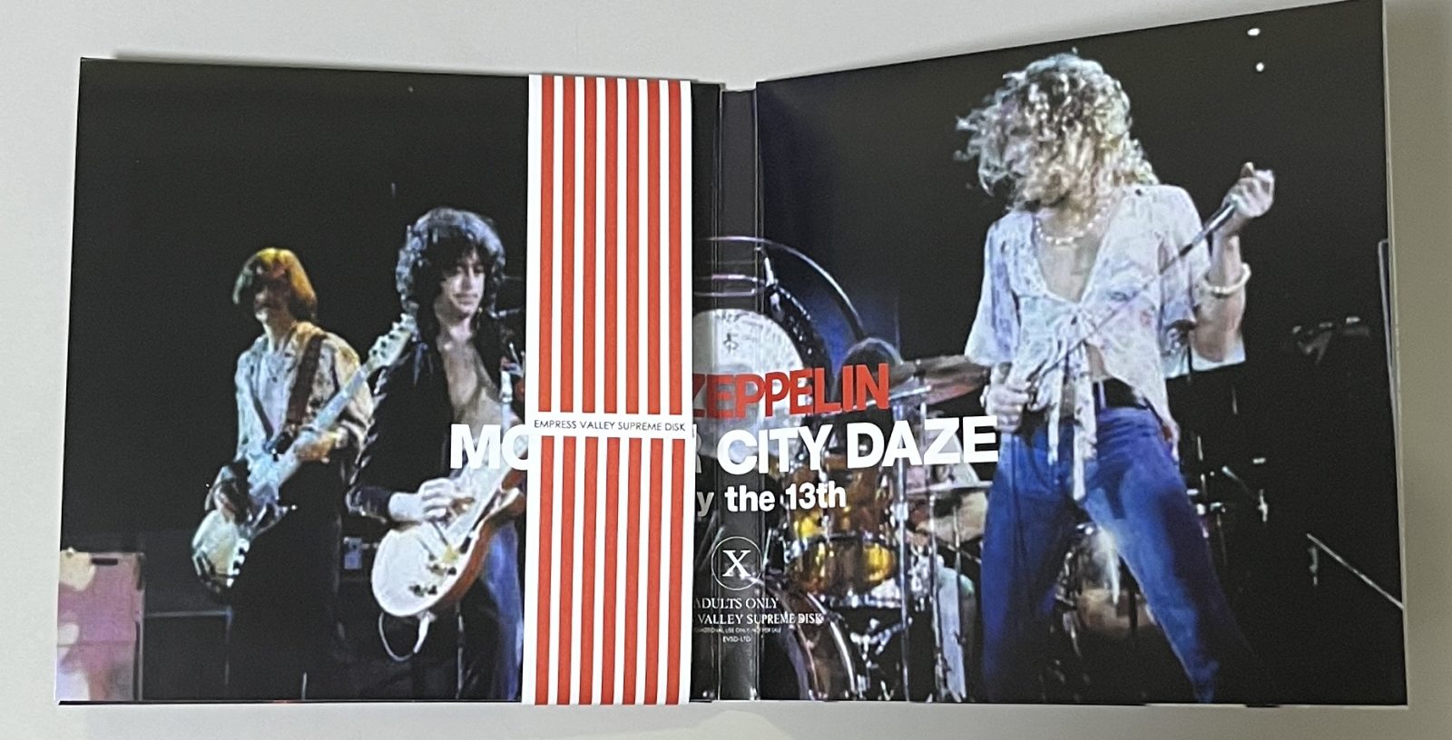 LED ZEPPELIN / MOTOR CITY DAZE (4CD) EMPRESS VALLEY SUPREME