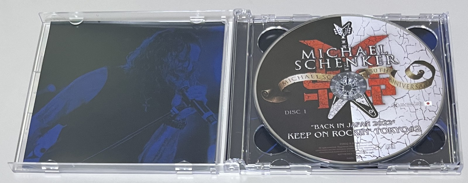 MICHAEL SCHENKER GROUP / KEEP ON ROCKIN' TOKYO #2 - BACK IN JAPAN 2022 (2CD) XAVEL-SMS-235