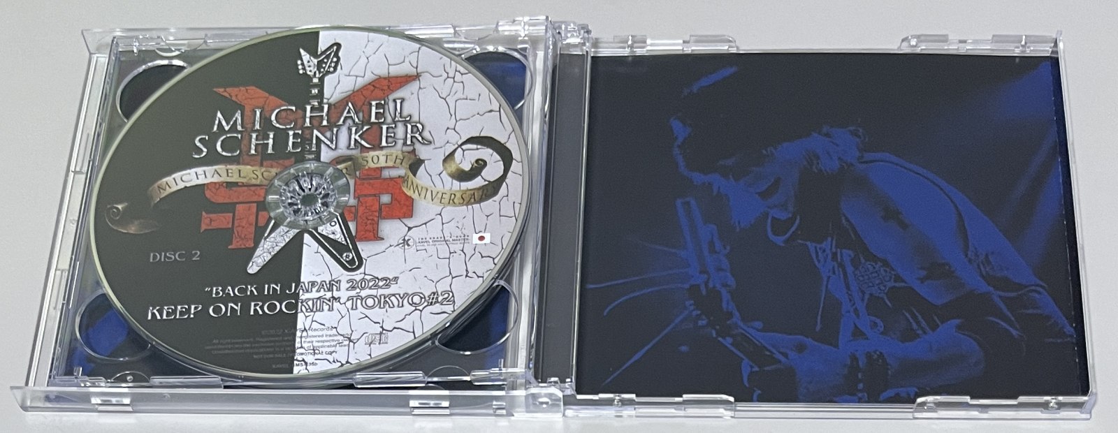 MICHAEL SCHENKER GROUP / KEEP ON ROCKIN' TOKYO #2 - BACK IN JAPAN 2022 (2CD) XAVEL-SMS-235