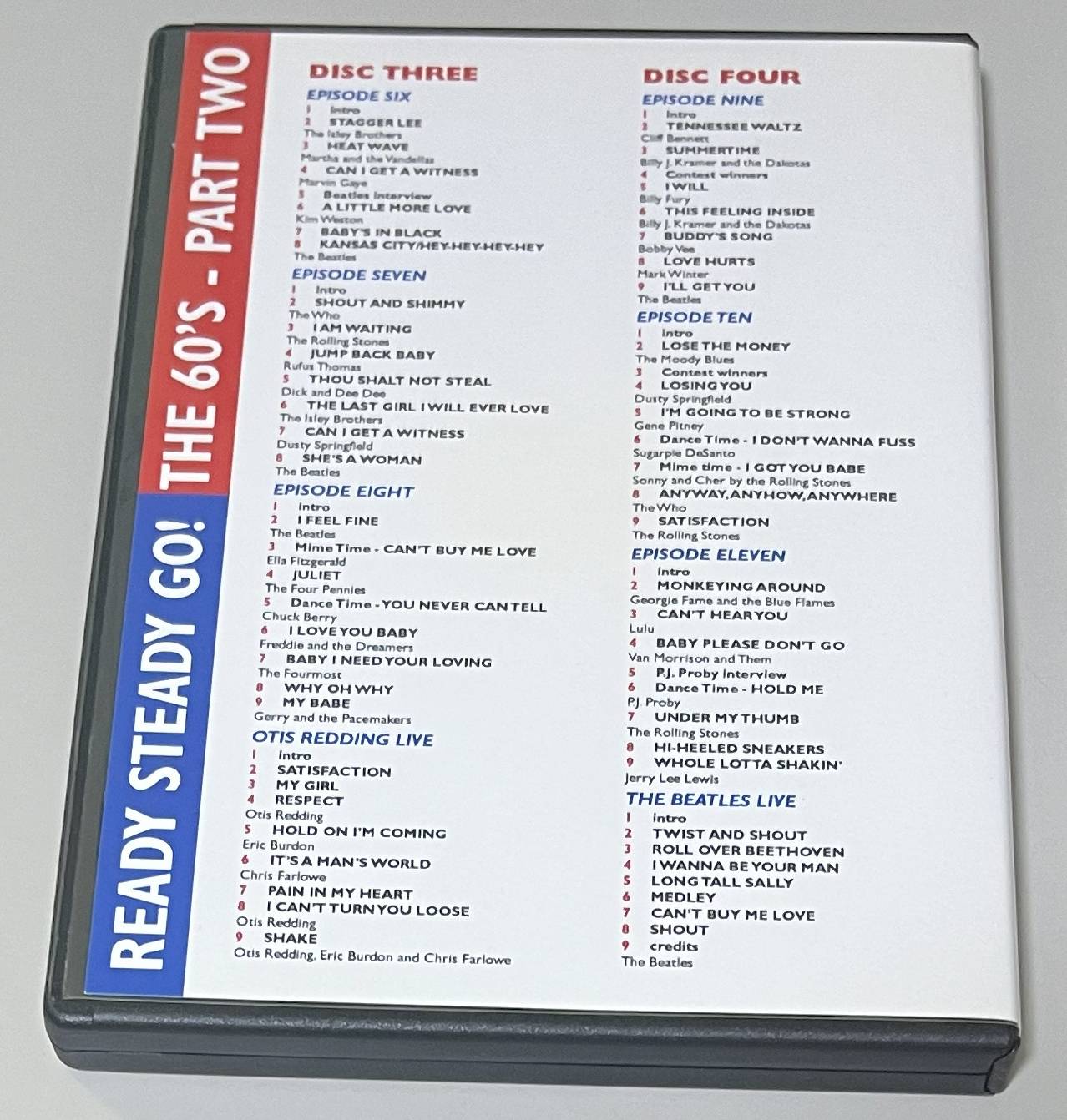 VARIOUS ARTISTS / READY STEADY GO!: THE 60'S - PART TWO (2DVD-R) NO LABEL