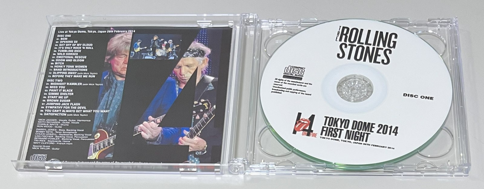 ROLLING STONES / TOKYO DOME 2014 FIRST NIGHT (2CD-R) GIFT TITTLE