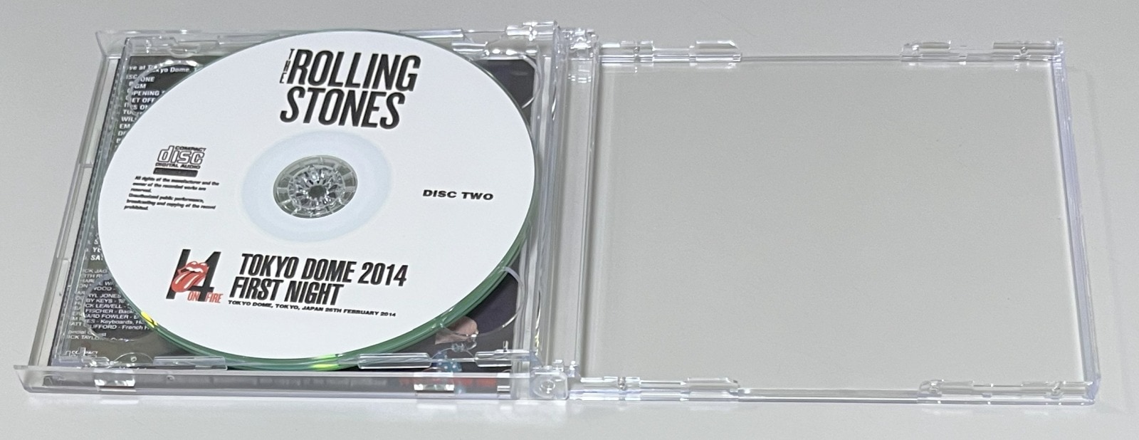 ROLLING STONES / TOKYO DOME 2014 FIRST NIGHT (2CD-R) GIFT TITTLE