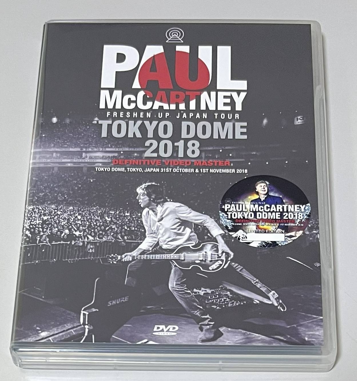 PAUL McCARTNEY / TOKYO DOME 2018: DEFINITIVE VIDEO MASTER (2DVD) NO LABEL