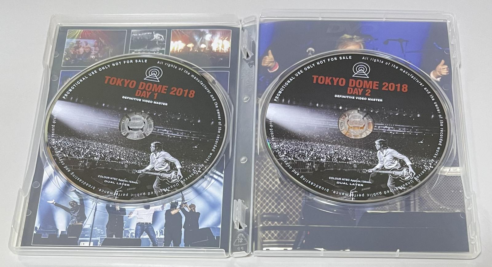 PAUL McCARTNEY / TOKYO DOME 2018: DEFINITIVE VIDEO MASTER (2DVD) NO LABEL