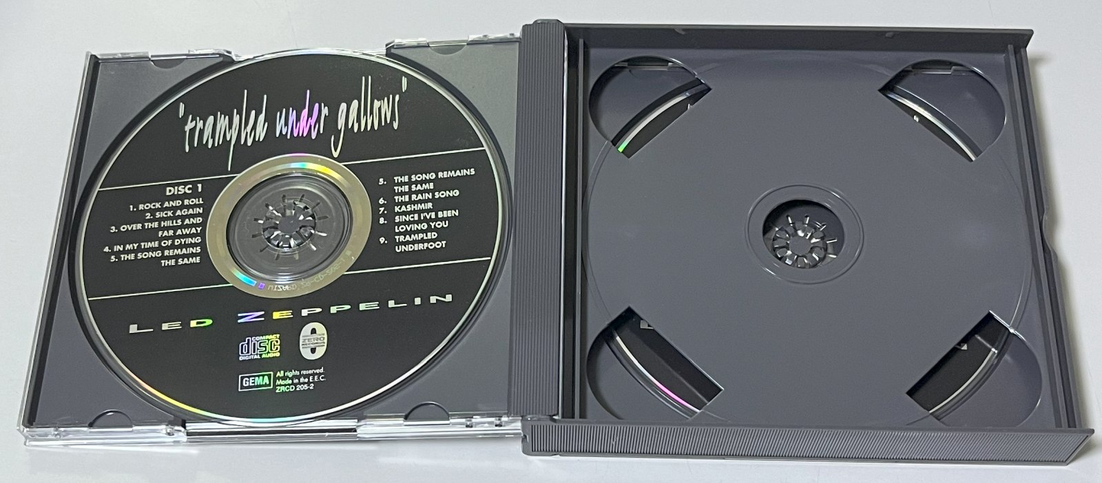 LED ZEPPELIN / TRAMPLED UNDER GALLOWS (2CD) ZERO RECORDS / ZRCD 205-2