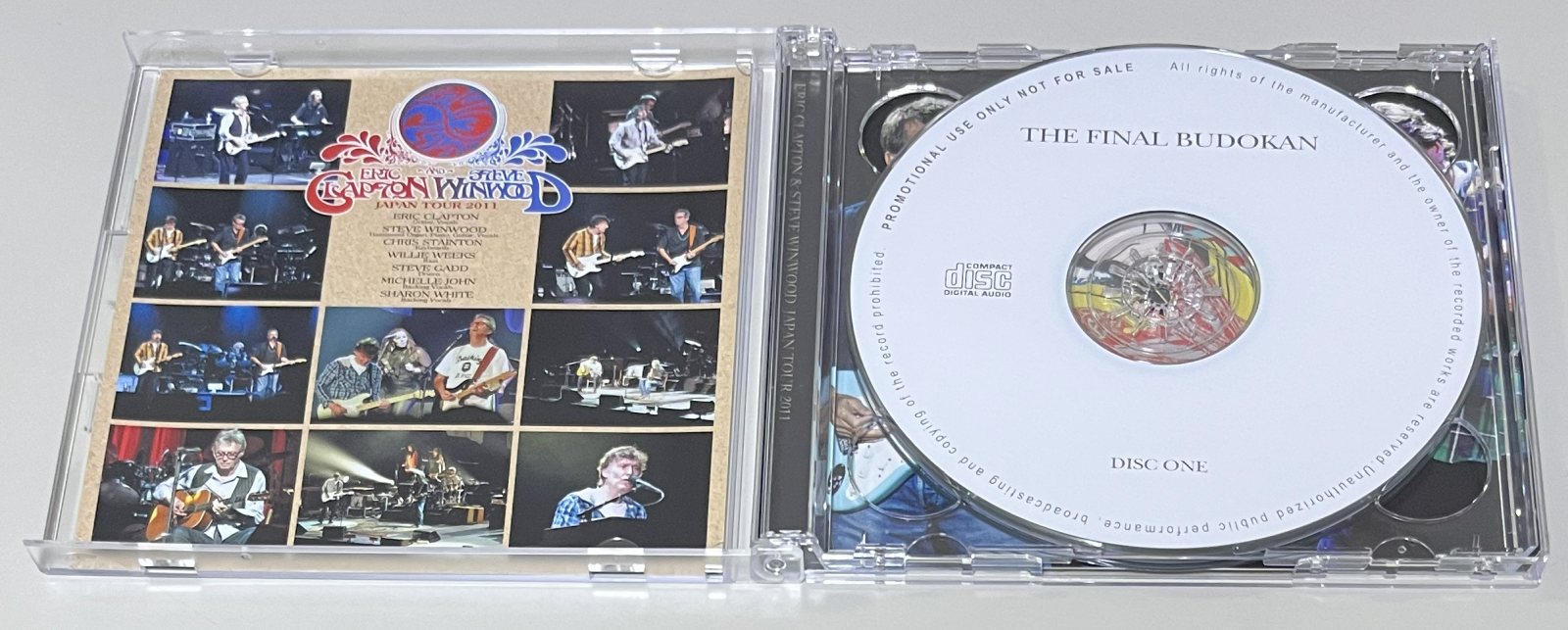 ERIC CLAPTON & STEVE WINWOOD / THE FINAL BUDOKAN (2CD) NO LABEL