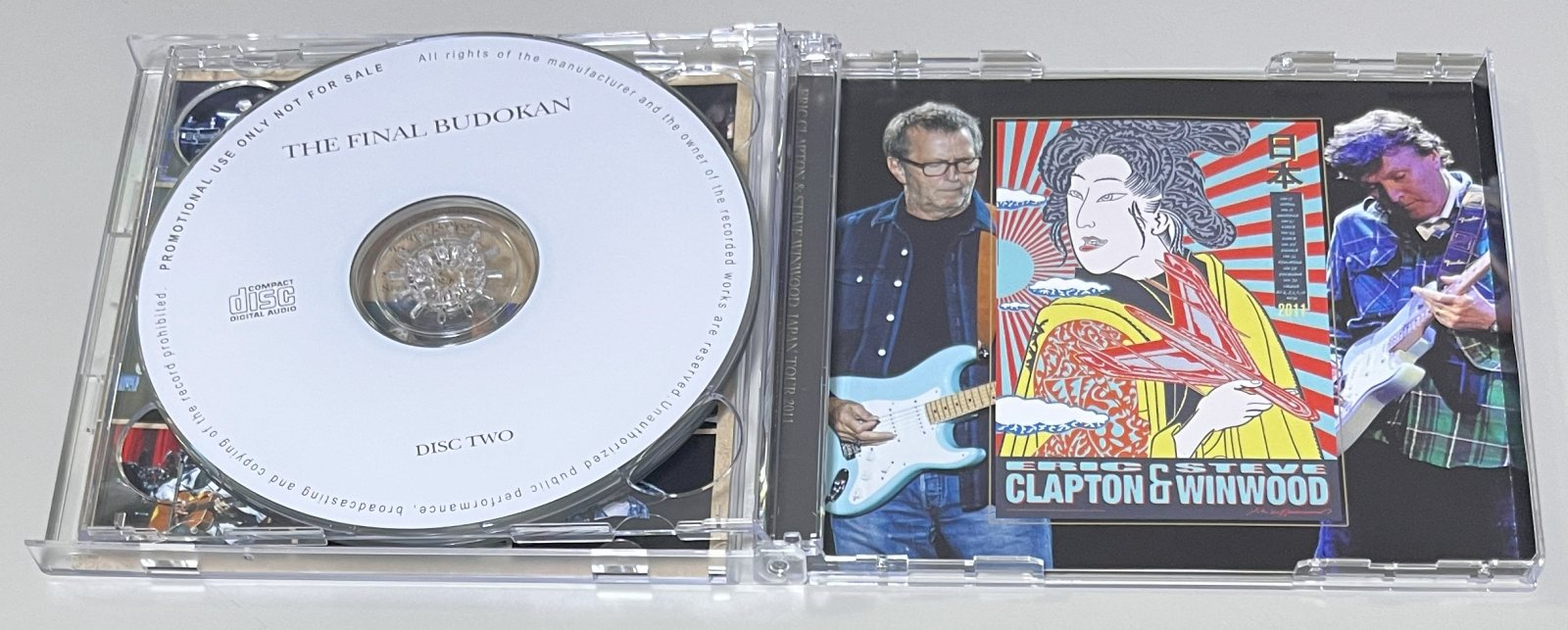 ERIC CLAPTON & STEVE WINWOOD / THE FINAL BUDOKAN (2CD) NO LABEL
