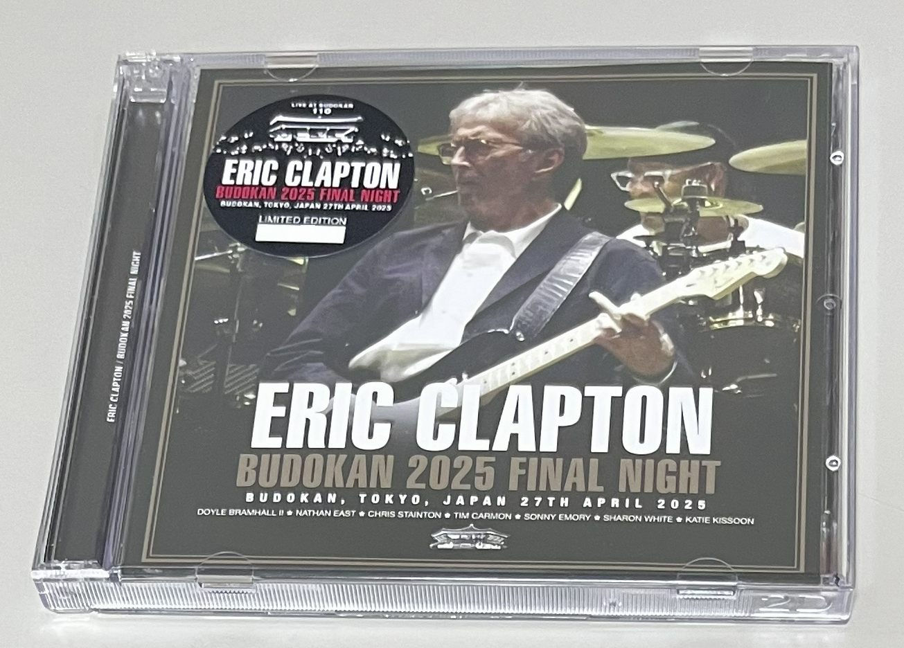 ERIC CLAPTON / BUDOKAN 2025 FINAL NIGHT (2CD) TRICONE 267/268