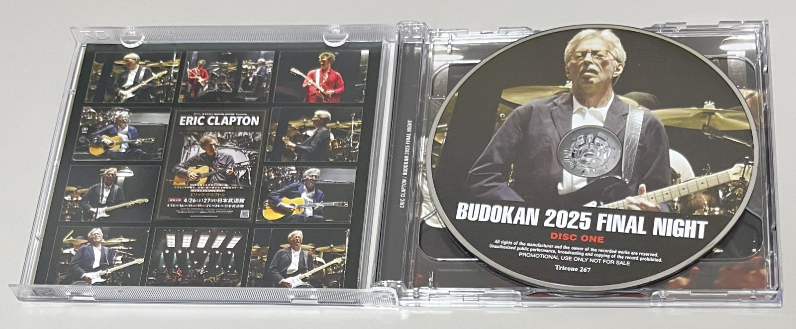 ERIC CLAPTON / BUDOKAN 2025 FINAL NIGHT (2CD) TRICONE 267/268