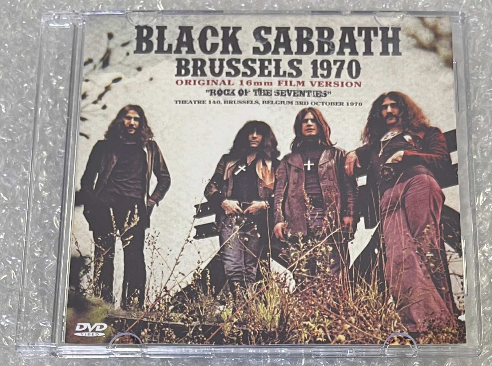 BLACK SABBATH / BRUSSELS 1970: ORIGINAL 16mm FILM VERSION (1DVD-R) GIFT TITTLE
