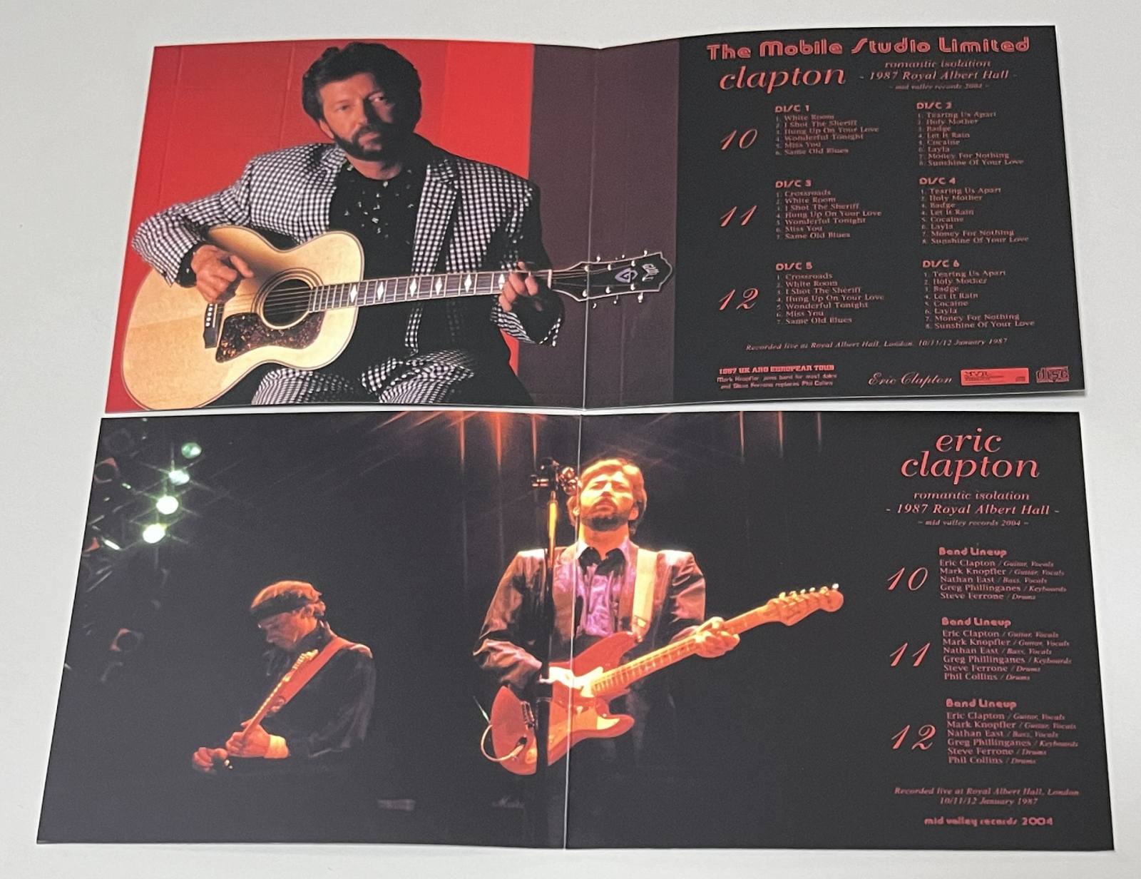ERIC CLAPTON / ROMANTIC ISOLATION (6CD) MID VALLEY RECORDS / MVR