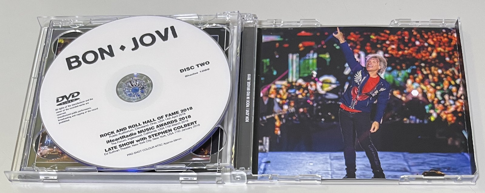 BON JOVI / ROCK IN RIO BRASIL 2019 (2DVD-R) SHADES 1099