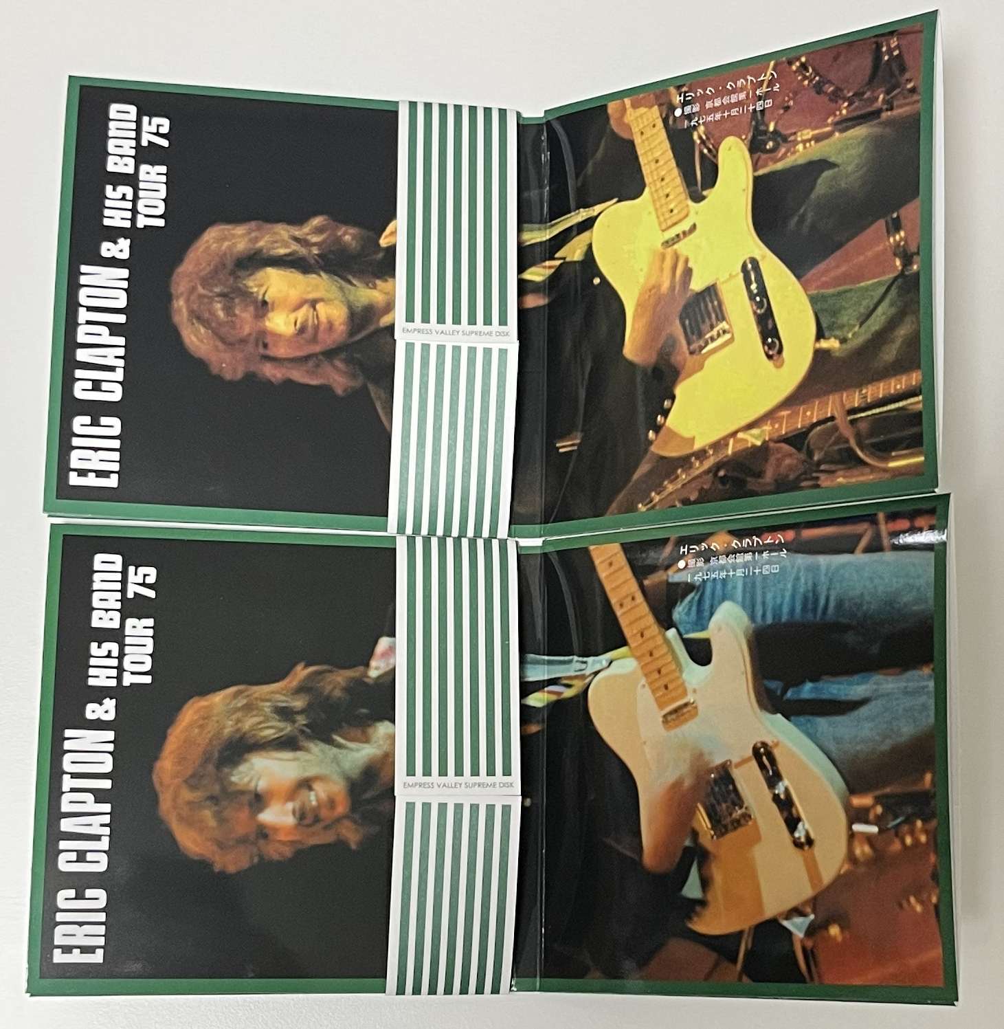 ERIC CLAPTON & HIS BAND / TOUR 75「三都市ブルース物語」(8CD BOX