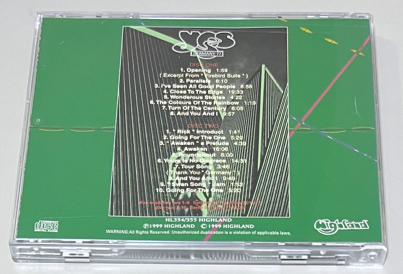 YES / SWAN LAKE STORIES (2CD) HIGHLAND / HL354/355