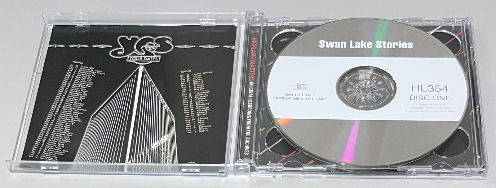 YES / SWAN LAKE STORIES (2CD) HIGHLAND / HL354/355