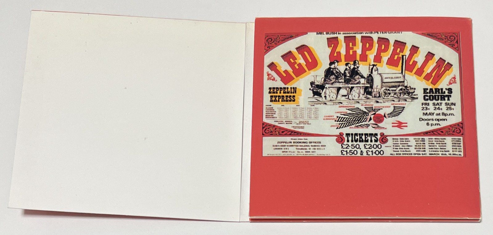 LED ZEPPELIN / U.K.RETURN: THE FIRST NIGHT (4CD-R) STEALTH RECORDS