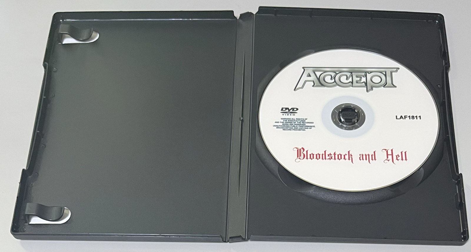 ACCEPT / BLOODSTOCK AND HELL (1DVD-R) LOST AND FOUND / LAF1811
