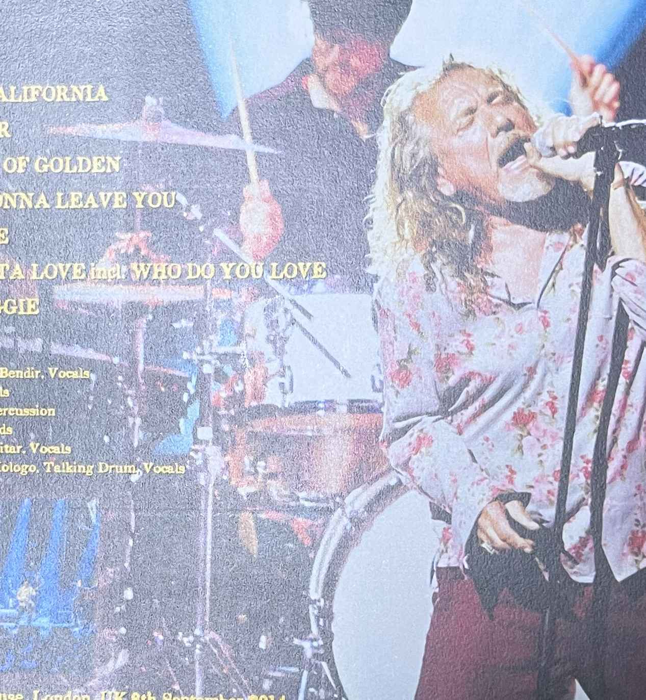 ROBERT PLANT AND THE SENSATIONAL SPACE SHIFTERS / iTUNES FESTIVAL 2014 (1DVD-R) GIFT TITTLE